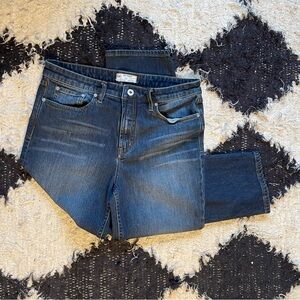 Free People Dark Wash Jeans